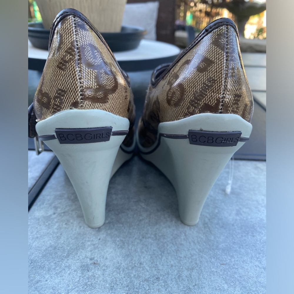 BCBGirl Enrica Wedge Heels Size 5.5 - Picture 2 of 6